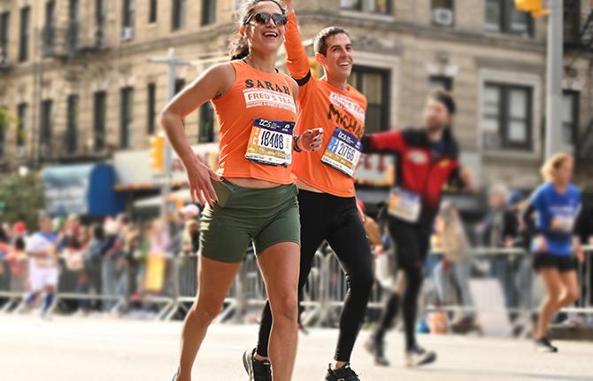 Registration is open for the 2024 TCS New York City Marathon. Run with us if you have a race entry from New York Road Runners (NYRR) or need an entry from Fred’s Team.  